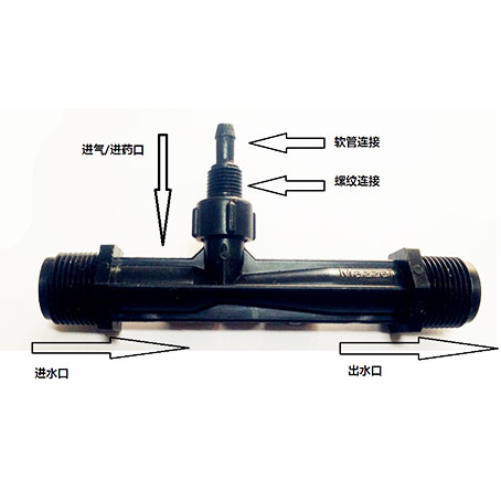 Mazzei PVDF材质射流器 气水混合文丘里(2)