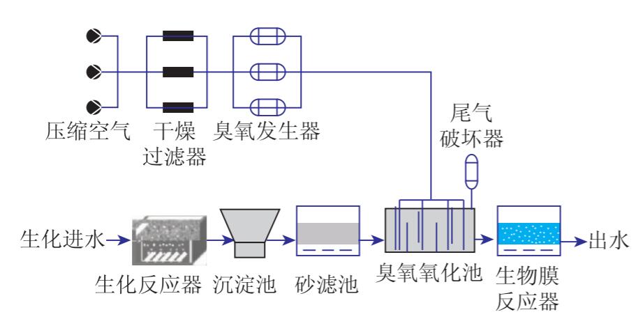 废水麻豆精品A片免费观看氧化处理主要工艺流程(2)