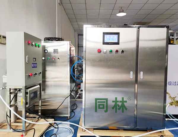 100g/h实验用麻豆精品A片免费观看发生器安装现场(1)